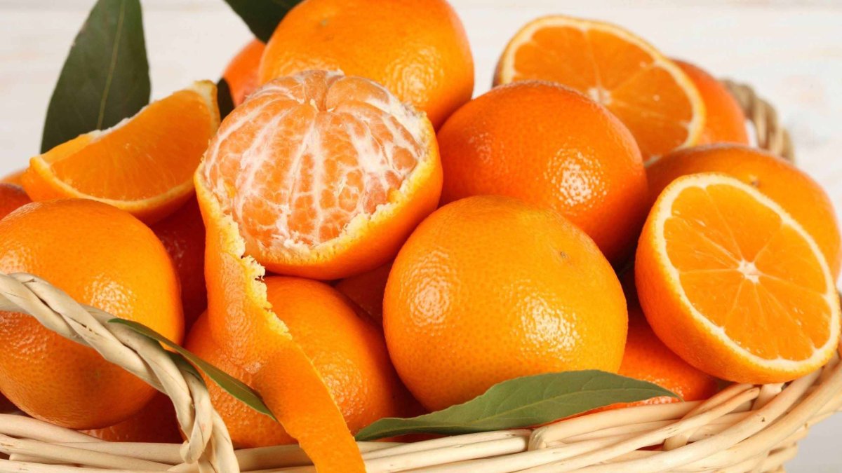 ¿Cuántas calorías tiene una mandarina?